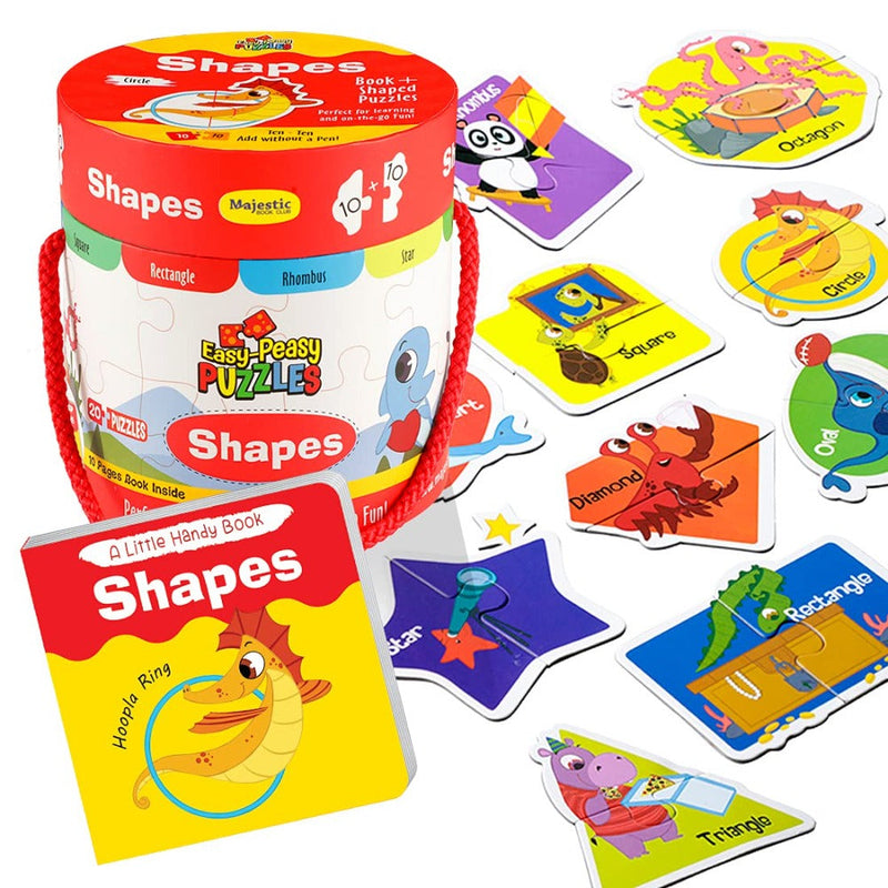 Easy Peasy Big Size Colour Puzzles (20 Pieces)