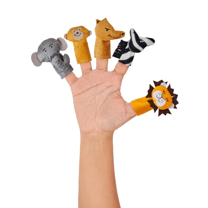 Eduedge Finger Puppets Pack of 5-Learning & Education-EduEdge-Toycra