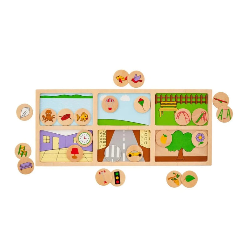 Eduedge Wooden Where Do You Find It Game