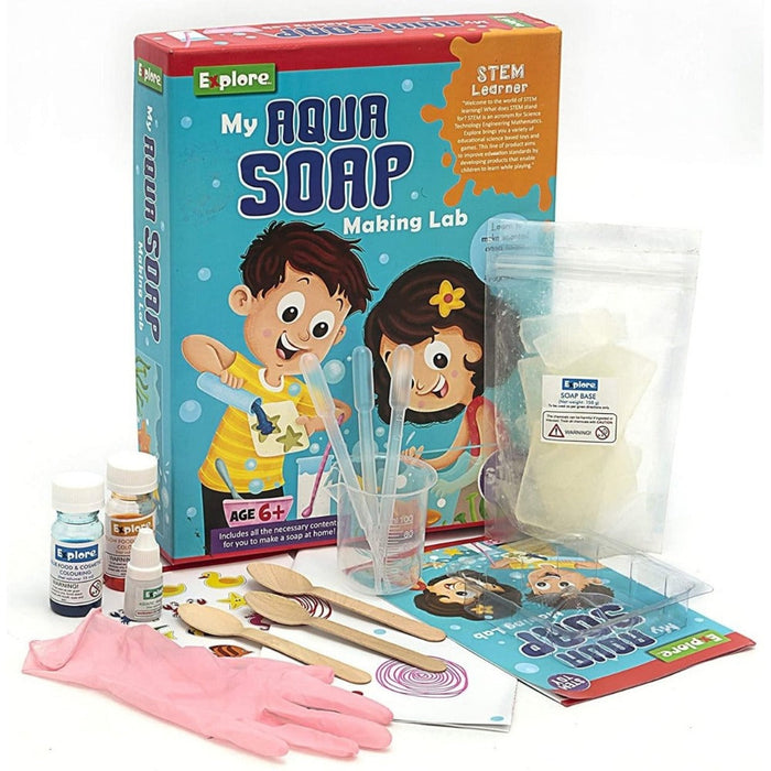 Eksploe My Aqua Soap Making Lab — Toycra