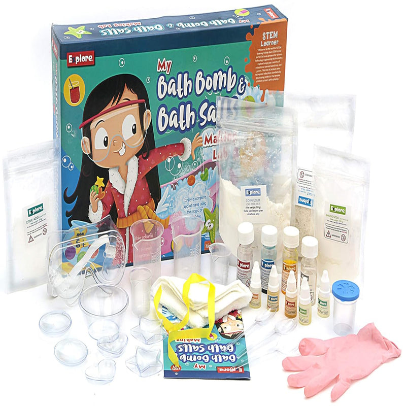 Eksploe My Bath Bomb & Bath Salts Making Lab