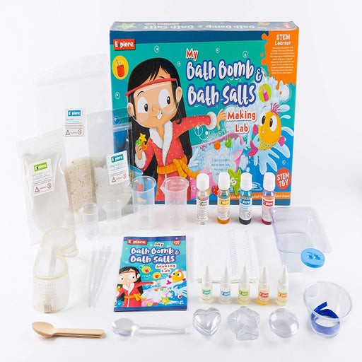 Eksploe My Bath Bomb & Bath Salts Making Lab-STEM toys-Eksploe-Toycra