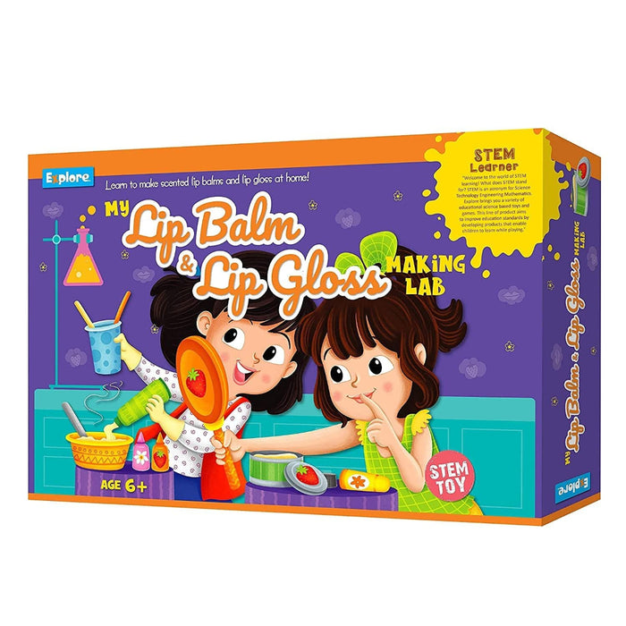 Eksploe My Lip Balm & Lip Gloss Making Lab-STEM toys-Eksploe-Toycra