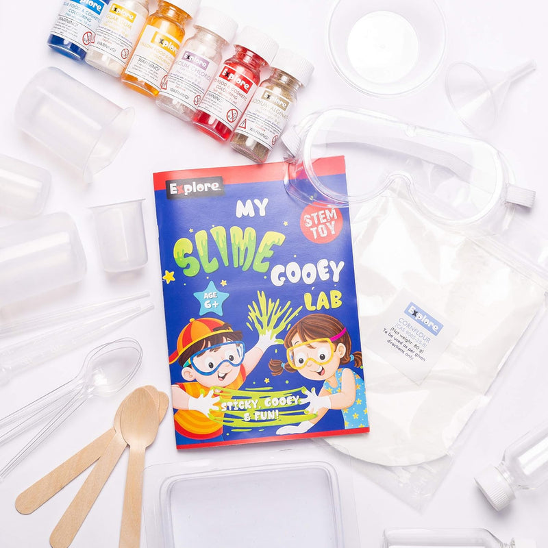 Eksploe My Slime Gooey Lab Science Kit – DIY Slime & Chemistry Experiment Toy