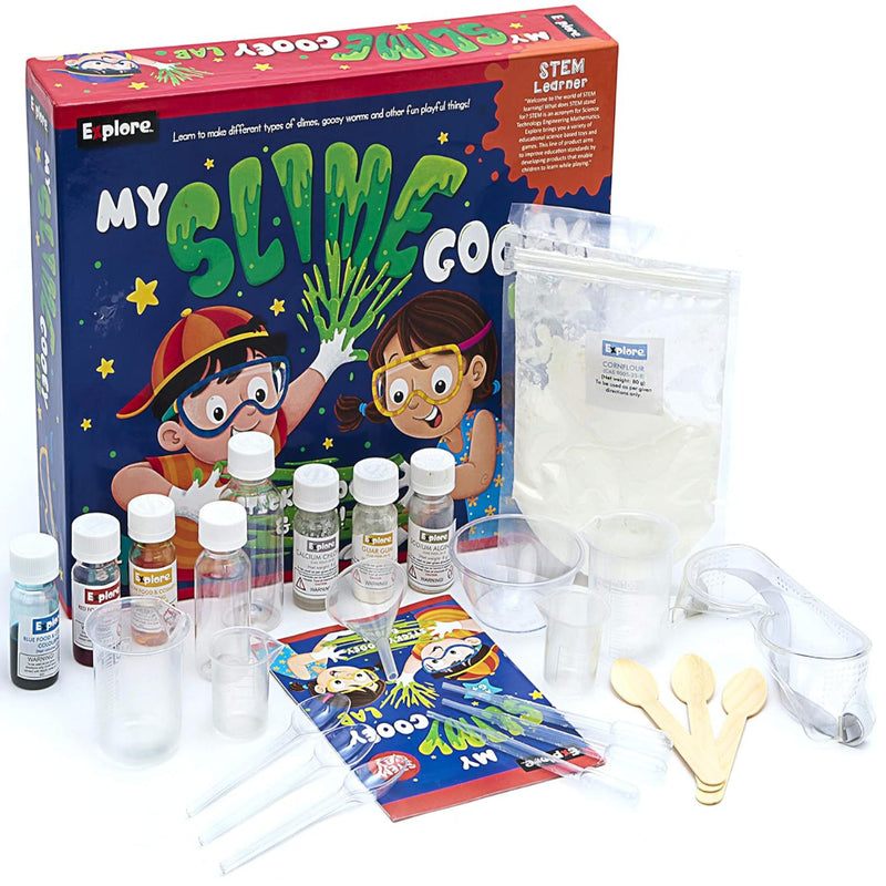 Eksploe My Slime Gooey Lab Science Kit – DIY Slime & Chemistry Experiment Toy