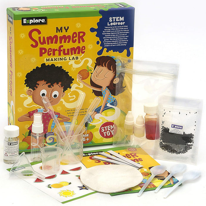 Eksploe My Summer Perfume Making Lab-STEM toys-Eksploe-Toycra