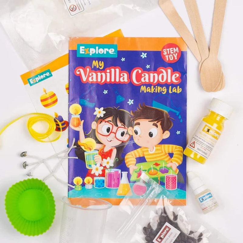 Eksploe My Vanilla Candle Making Lab Science Kit