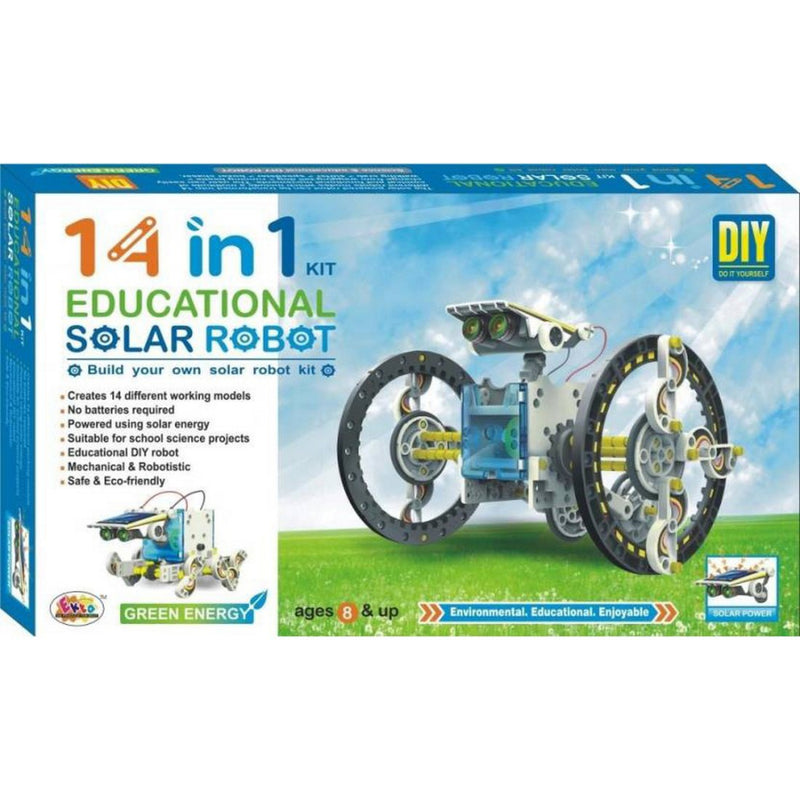 Ekta Educational 14 in 1 Solar Robot Kit