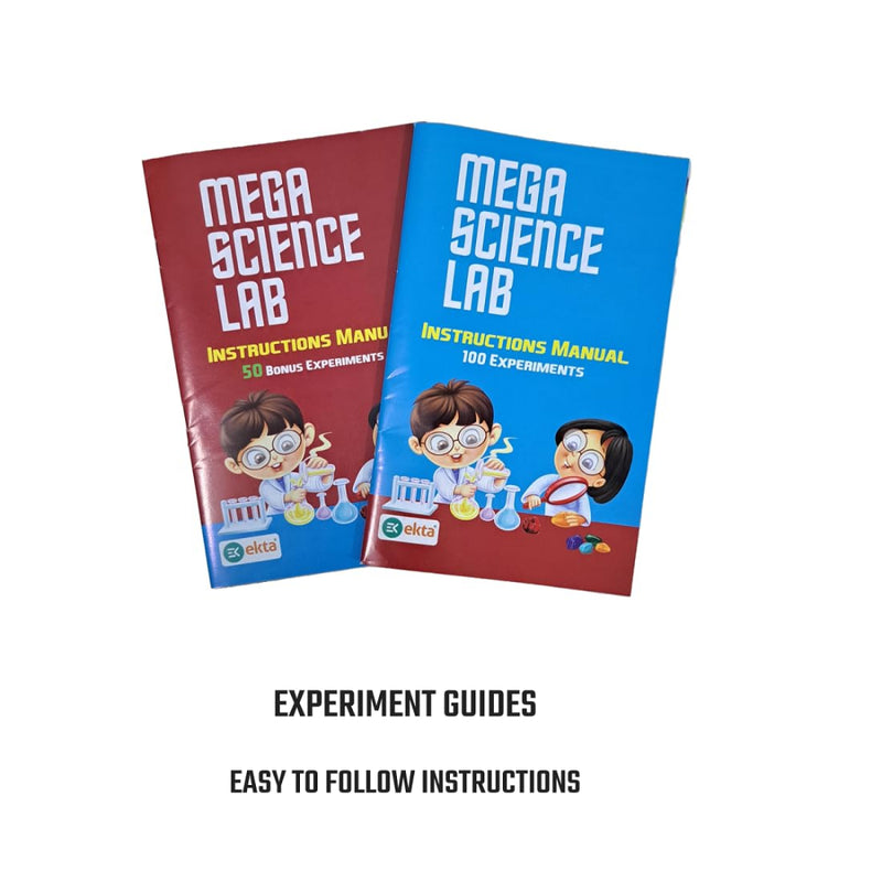 Ekta Mega Science Lab Kit, 150 Exciting Science Experiments, DIY Science Activity Set