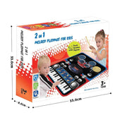 Electrobotic 2-in-1 Musical Playmat For Kids
