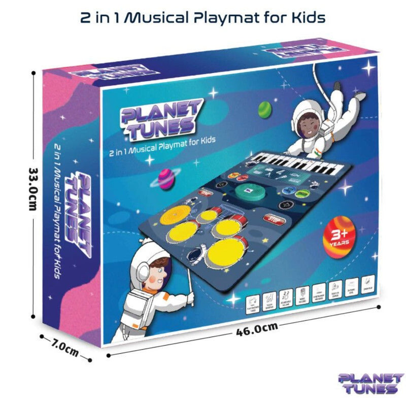 Electrobotic 2-in-1 Musical Playmat For Kids