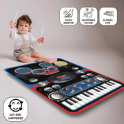 Electrobotic 2-in-1 Musical Playmat For Kids