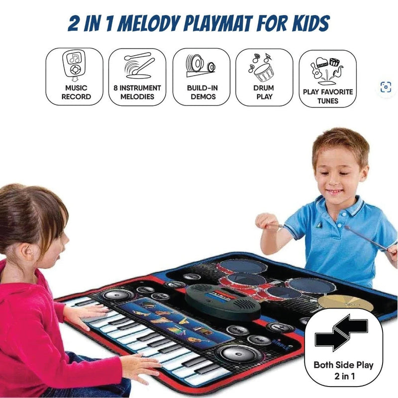 Electrobotic 2-in-1 Musical Playmat For Kids
