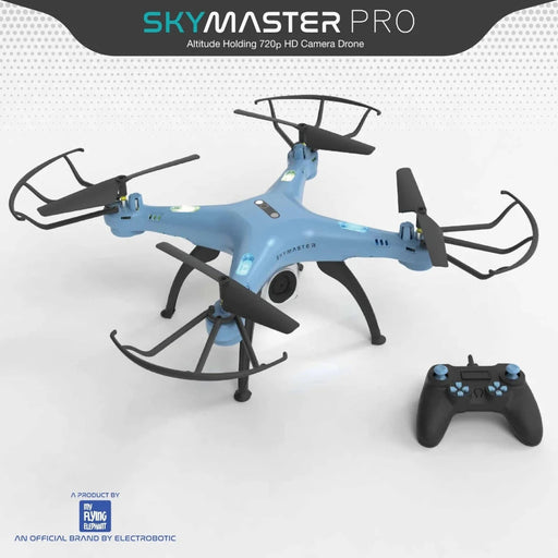 Electrobotic Skymaster Pro Drone -Navy Blue-RC Toys-Electrobotic-Toycra