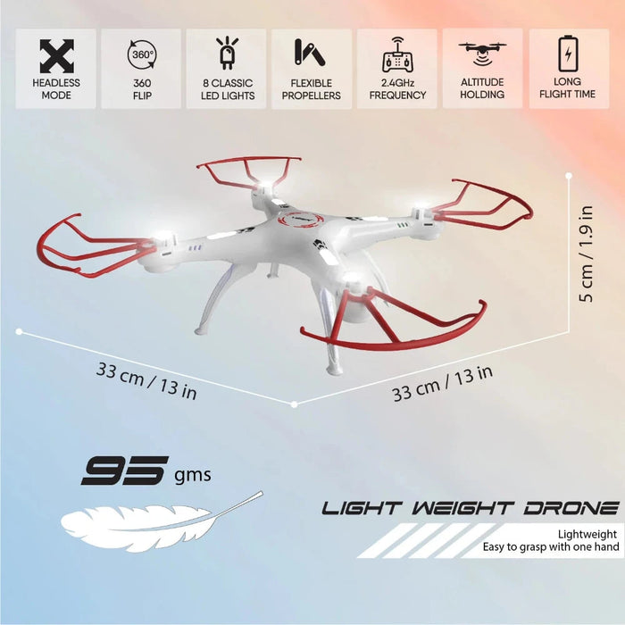 Electrobotic VEER 360 2.4GHZ Remote Control Altitude Holding Drone-RC Toys-Electrobotic-Toycra