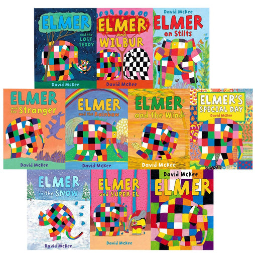 Elmer ( Set Of 10 Books )-Picture Book-RBC-Toycra