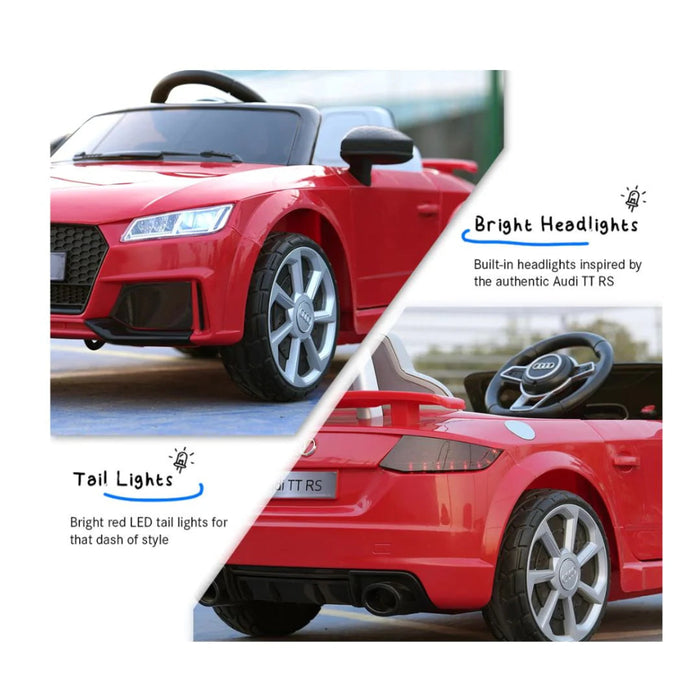 Emotorad Formula Fun AUDI TT RS Ride-On for Kids-(Red)-Ride Ons-Formula Fun-Toycra