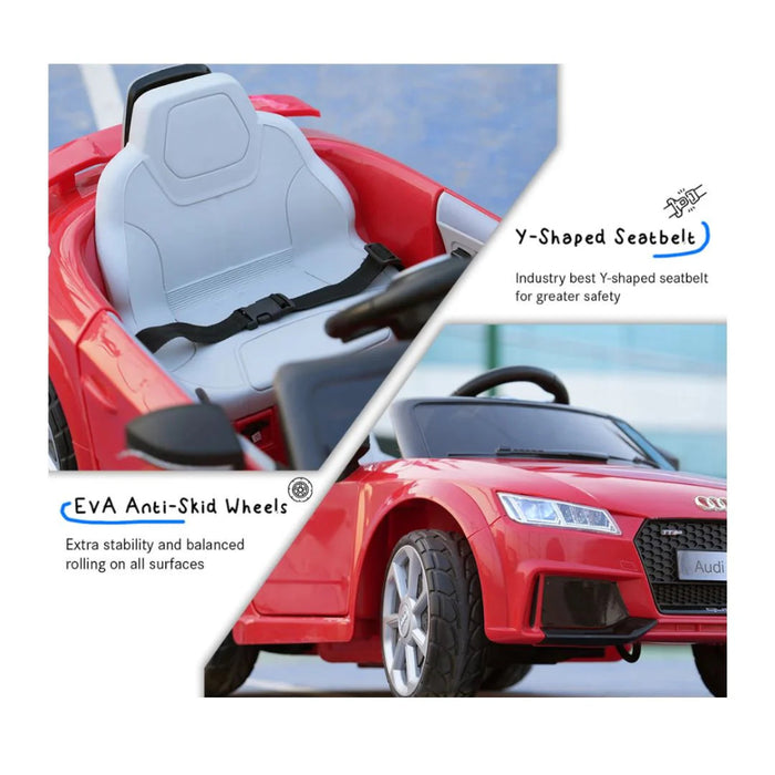 Emotorad Formula Fun AUDI TT RS Ride-On for Kids-(Red)-Ride Ons-Formula Fun-Toycra