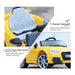 Emotorad Formula Fun AUDI TT RS Ride-On for Kids- (Yellow)-Ride Ons-Formula Fun-Toycra