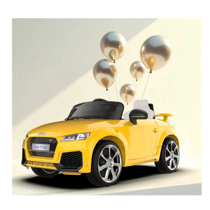 Emotorad Formula Fun AUDI TT RS Ride-On for Kids- (Yellow)-Ride Ons-Formula Fun-Toycra