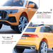 Emotorad Formula Fun Audi Q8 (Orange)-Ride Ons-Formula Fun-Toycra