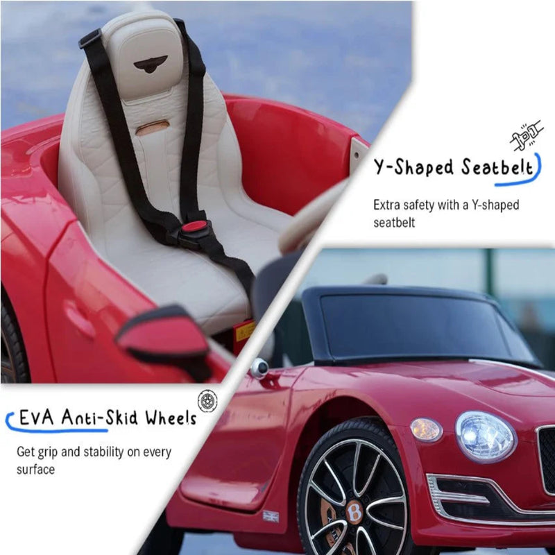 Emotorad Formula Fun BENTLEY EXP12 Ride-On Car for Kids-(Red)