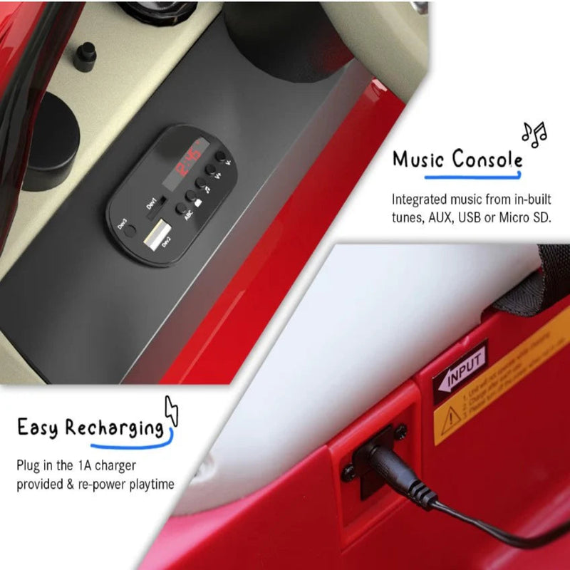 Emotorad Formula Fun BENTLEY EXP12 Ride-On Car for Kids-(Red)
