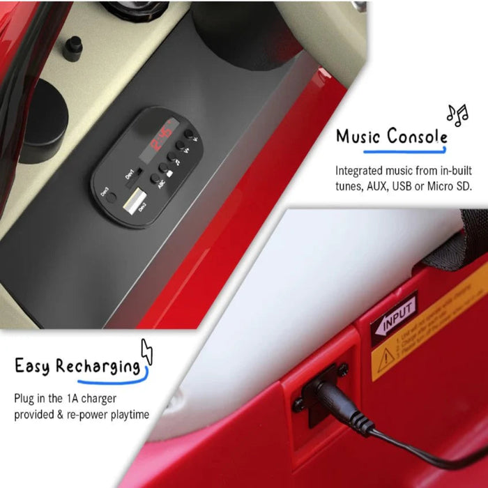 Emotorad Formula Fun BENTLEY EXP12 Ride-On Car for Kids-(Red)-Ride Ons-Formula Fun-Toycra