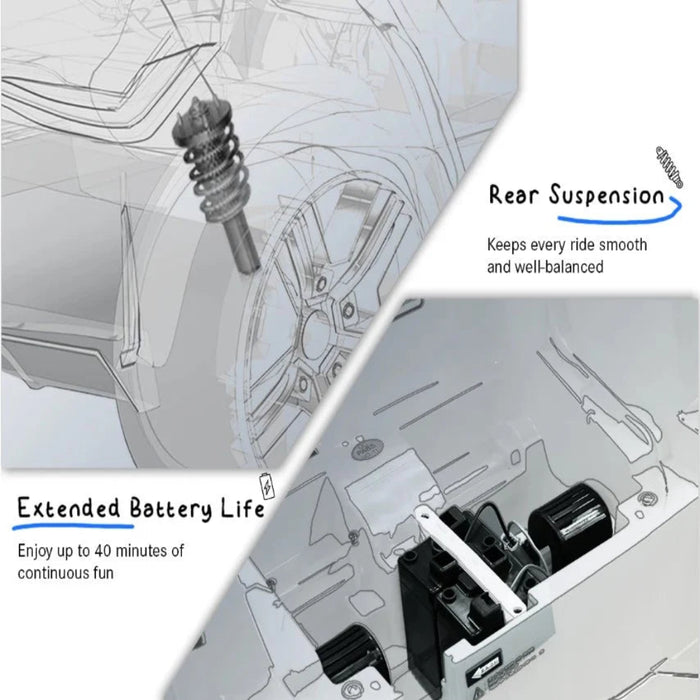 Emotorad Formula Fun BENTLEY EXP12 Ride-On Car for Kids-(Red)-Ride Ons-Formula Fun-Toycra