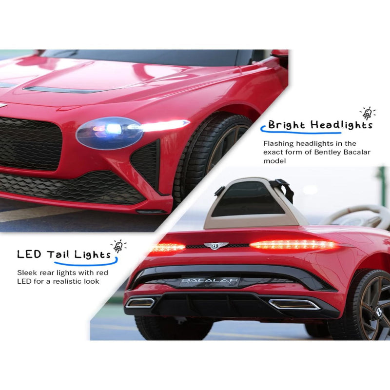 Emotorad Formula Fun Bentley Bacalar Toy Car Red