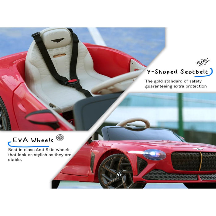 Emotorad Formula Fun Bentley Bacalar Toy Car Red-Ride Ons-Formula Fun-Toycra
