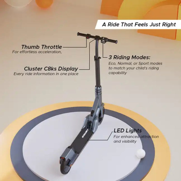 Emotorad Formula Fun Lil E Junior (Silver Grey)-Ride Ons-Formula Fun-Toycra