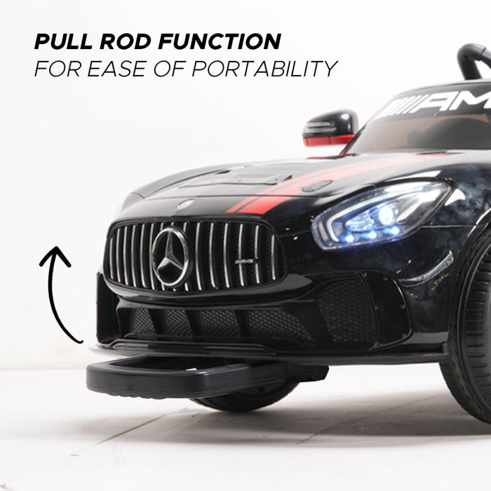 Emotorad Formula Fun Mercedes-Amg Gt4 Toy Ride-On Car (Black)-Ride Ons-Formula Fun-Toycra