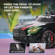 Emotorad Formula Fun Mercedes-Amg Gt4 Toy Ride-On Car (Black)-Ride Ons-Formula Fun-Toycra
