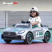 Emotorad Formula Fun Mercedes-Amg Gt4 Toy Ride-On Car (Silver)-Ride Ons-Formula Fun-Toycra