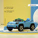 Emotorad Formula Fun Mini Cooper Aceman -Blue-Ride Ons-Formula Fun-Toycra
