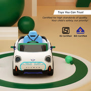 Emotorad Formula Fun Mini Cooper Aceman -White-Ride Ons-Formula Fun-Toycra