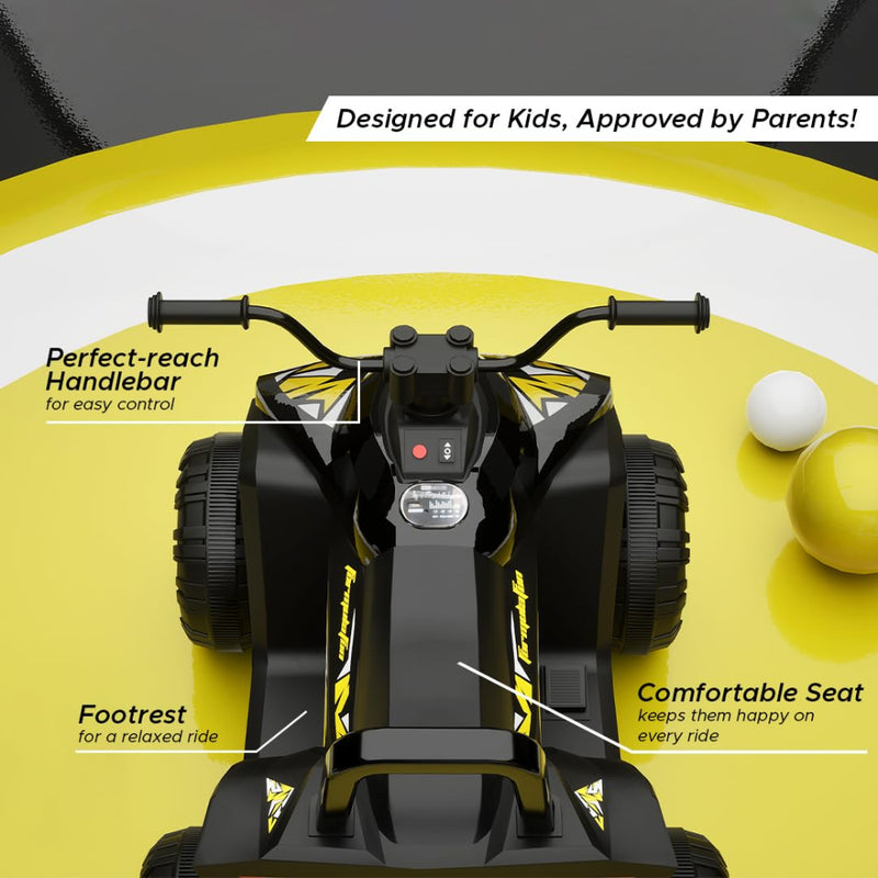 Emotorad Formula Fun Turbo Trek ATV (Yellow Streak)