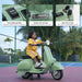 Emotorad Formula Fun Vespa Toy Ride-On Scooter (Green)-Ride Ons-Formula Fun-Toycra