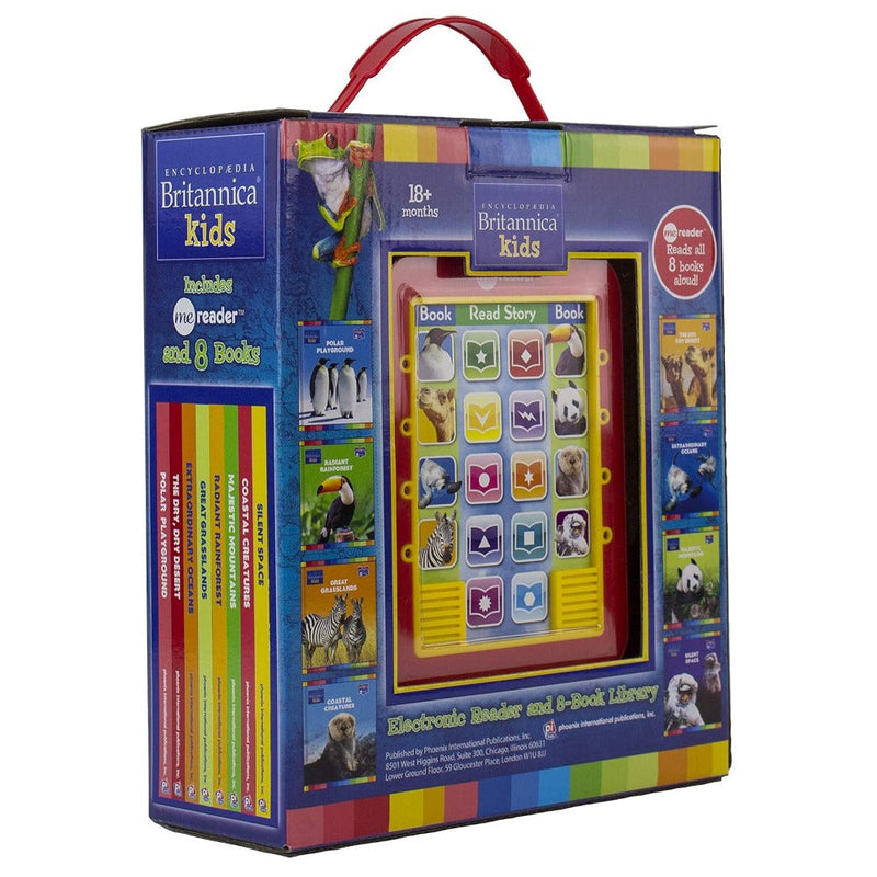 Encyclopaedia Britannica Kids Electronic Reader And 8-Book Library