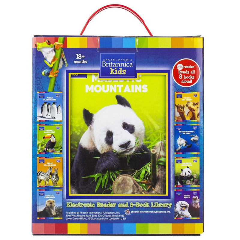 Encyclopaedia Britannica Kids Electronic Reader And 8-Book Library