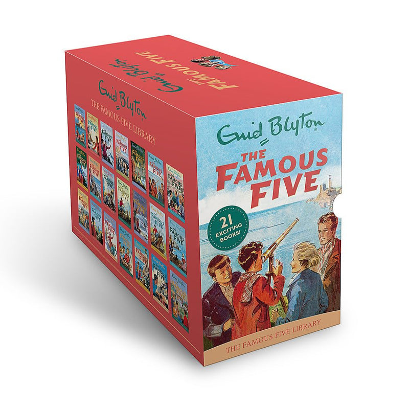 Enid Blyton The Famous Five Box Set (Set Of 21 Books)
