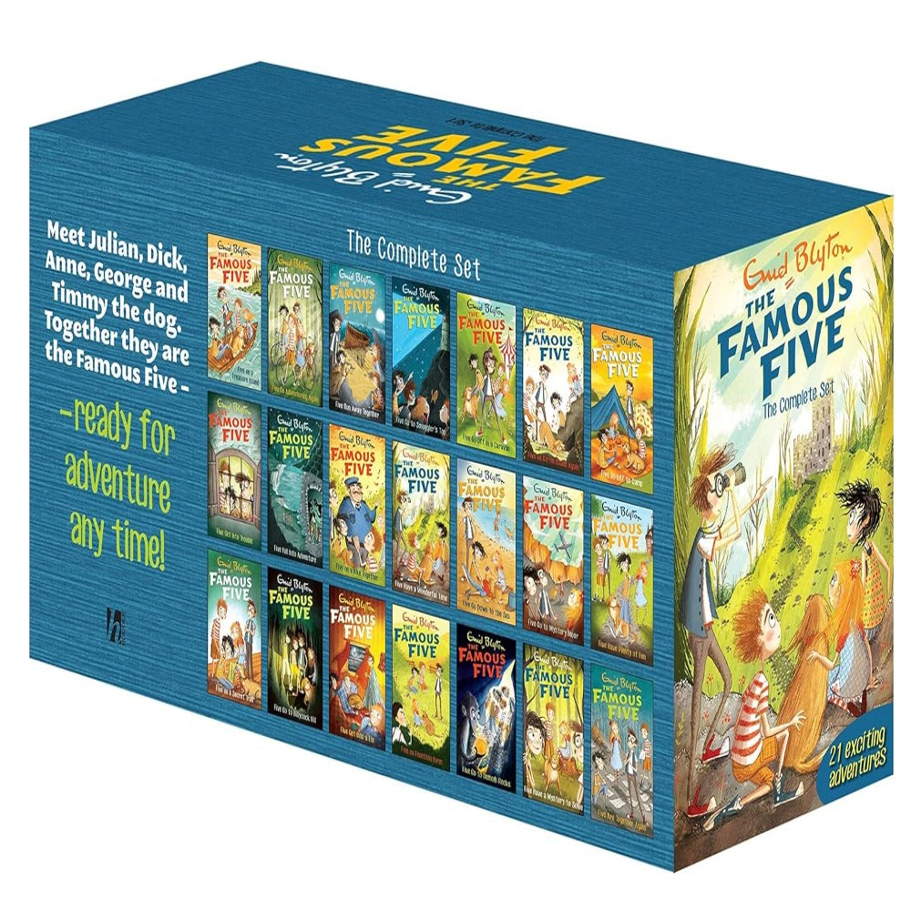 Enid Blyton The Famous Five The Complete Set Of 21 Books | Buy