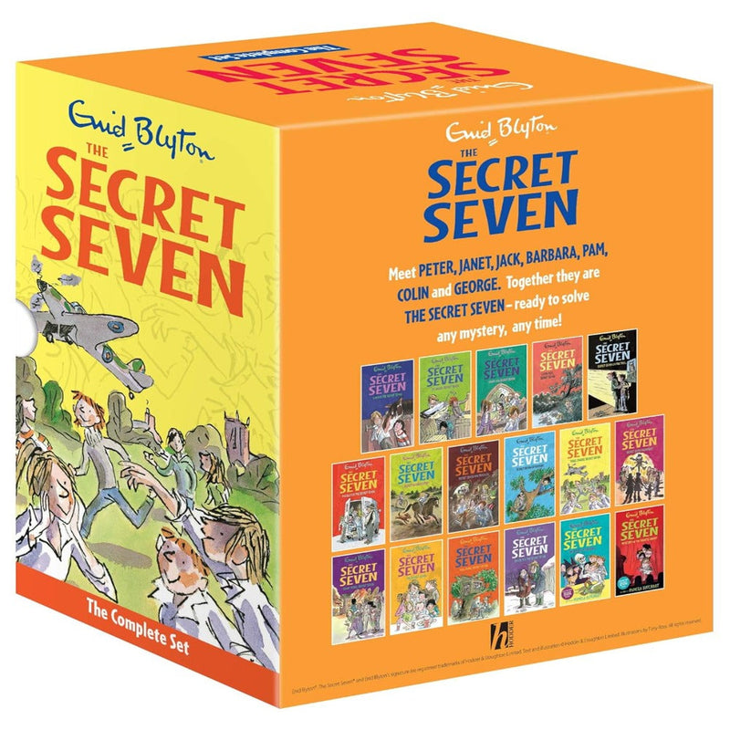 Enid Blyton The Secret Seven (Set Of 17 Books Box Set)