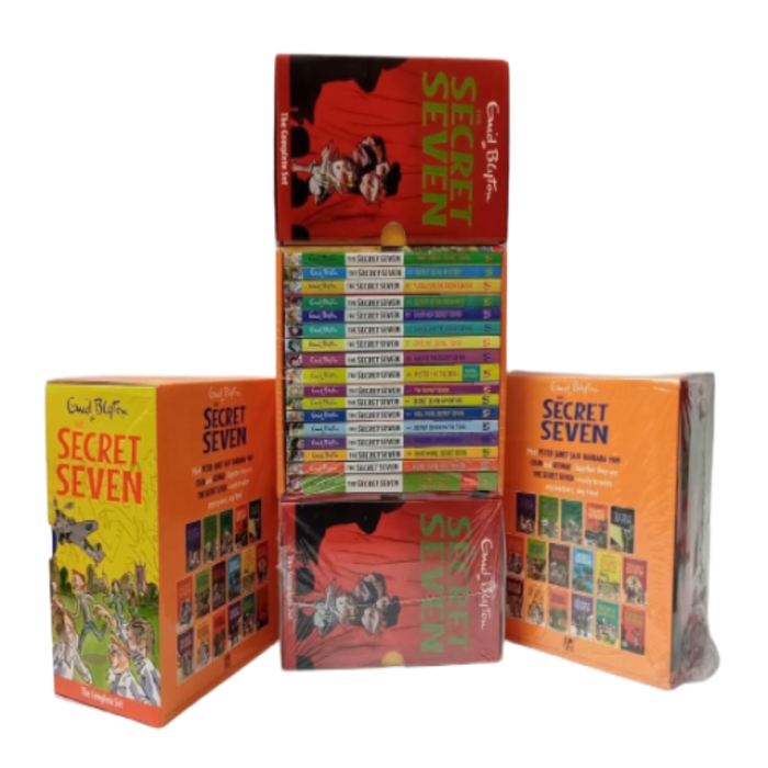 Enid Blyton The Secret Seven (Set Of 17 Books Box Set)-Story Books-Hi-Toycra