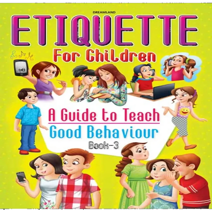 Etiquette For Children : A Guide To Teach Good Behaviour-Picture Book-Dr-Toycra