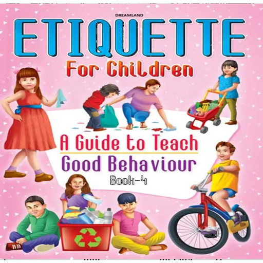 Etiquette For Children : A Guide To Teach Good Behaviour-Picture Book-Dr-Toycra