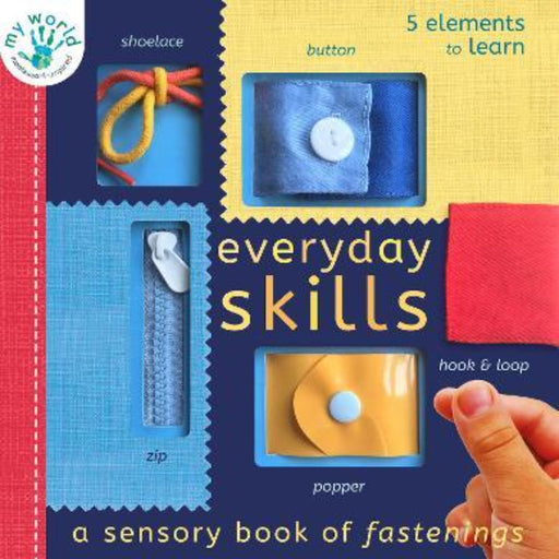 Everyday Skills : A Sensory Book of Fastenings-Board Book-SBC-Toycra