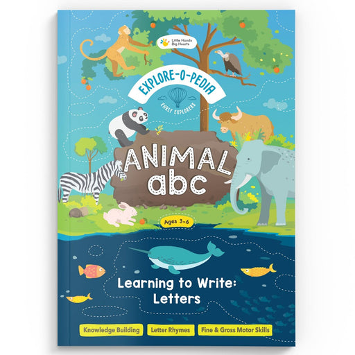 Explore-O-Pedia : Animal Abc-Activity Books-Lhbh-Toycra