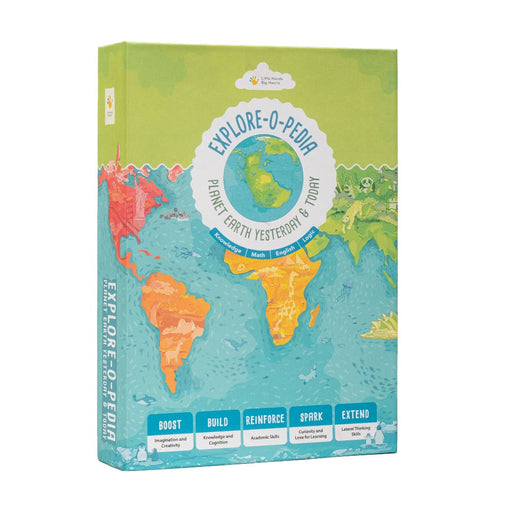Explore-O-Pedia Box Set : Planet Earth Yesterday And Today-Activity Books-Lhbh-Toycra